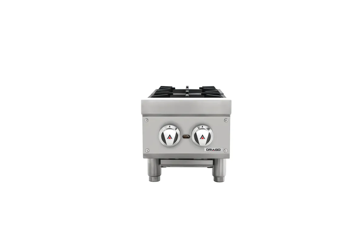 Parrilla 2 Quemadores Vertical Drago CG-20