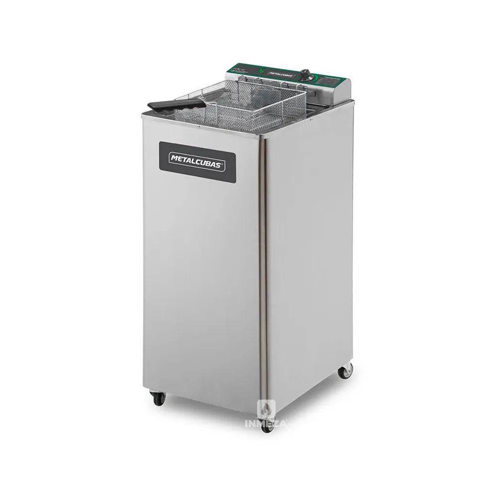 Freidora Electrica De Piso P/15 Lts Metalcubas FOE15P