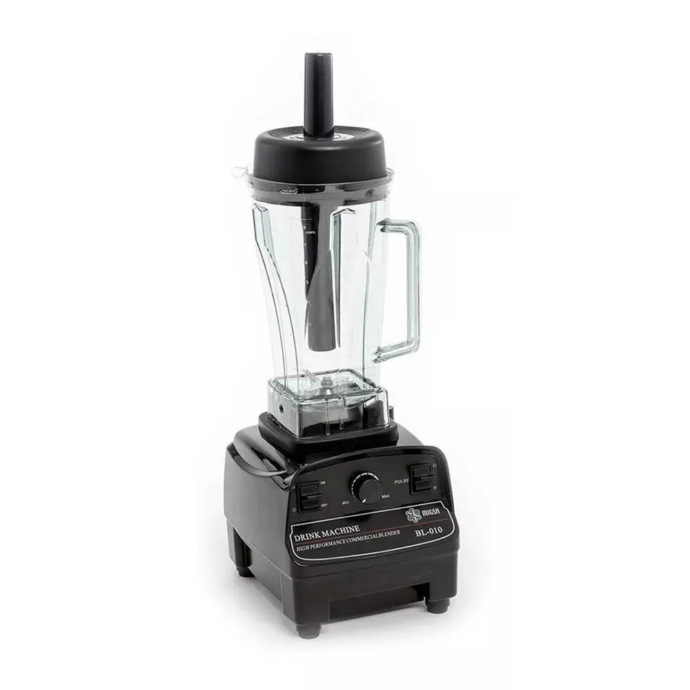 Licuadora Comercial Para Hielo 2 L 1,500W 110V Migsa BL-010