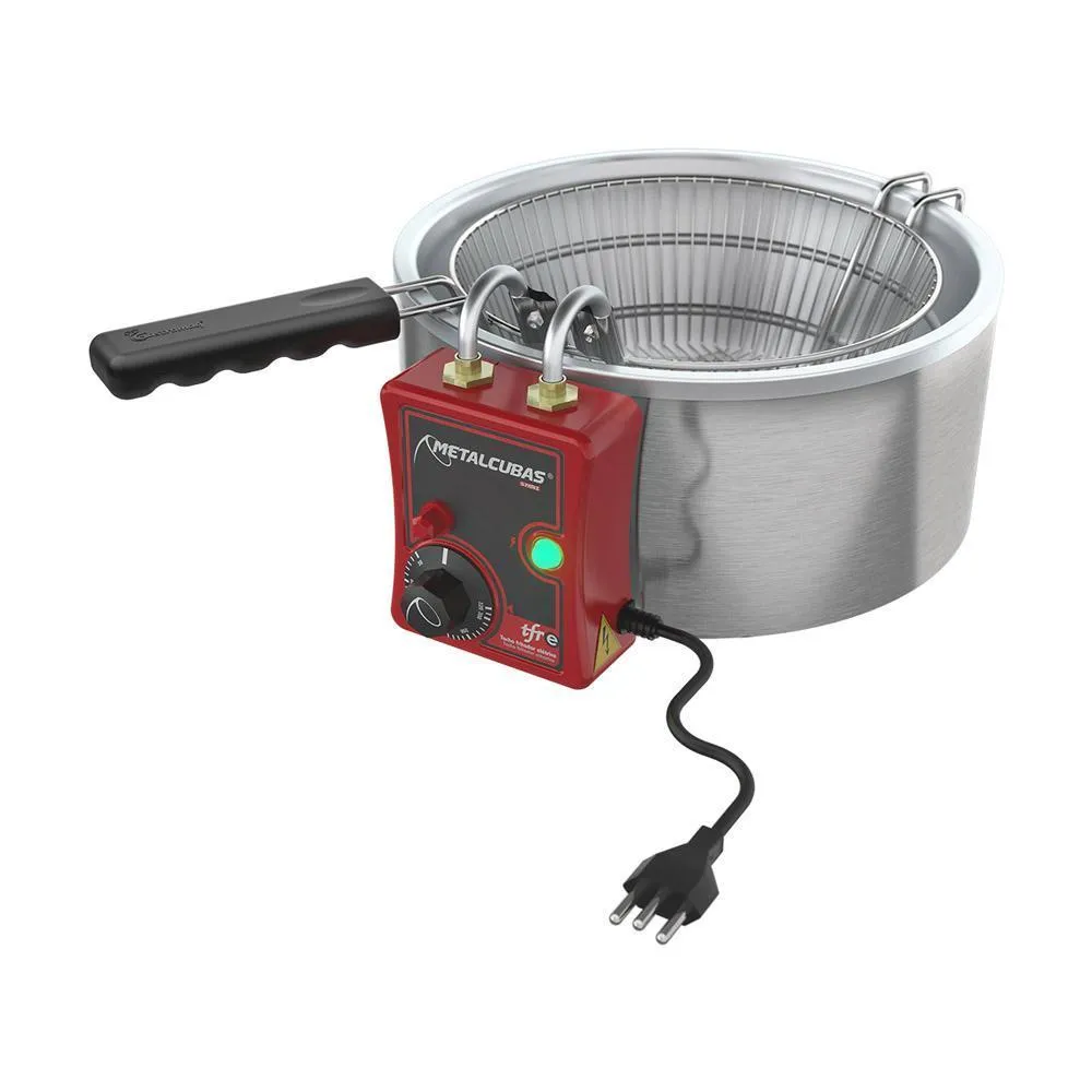 Freidora Electrica Capacidad De 3 Litros Metalcubas TFRE3