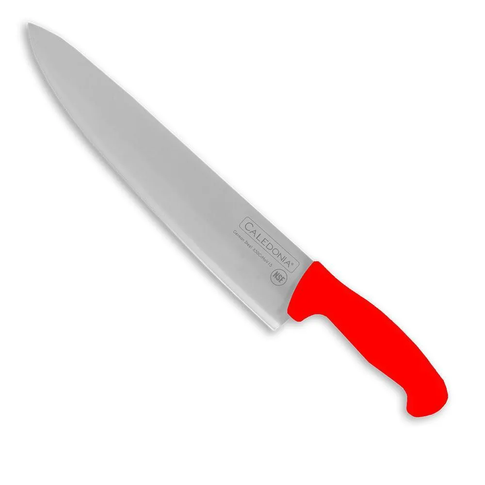 Cuchillo Chef 12" Rojo Caledonia CACHE-12R