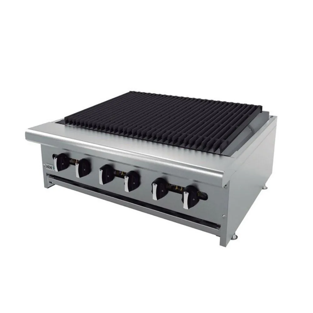 Asador Radiante Gas 6 Quemadores Asber AERB-36