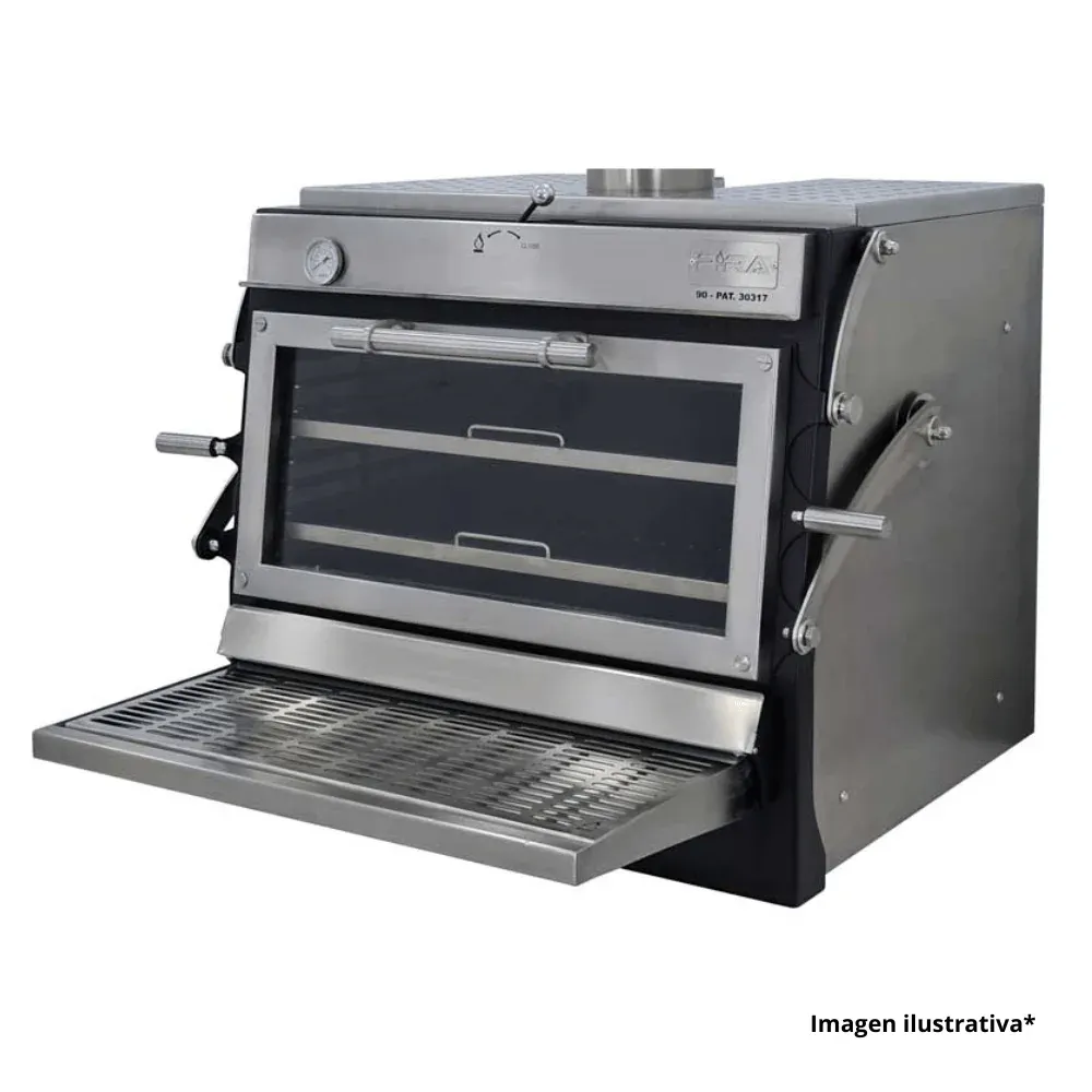 Horno 90 Lux Ed Para Carbón Y Leña 140 Comensales Pira 500.104