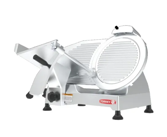 Rebanadora Carnes Frías, Verduras y Vegetales Cuchilla 30cm 1/3HP Torrey RB-300DC