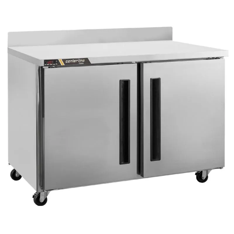 Refrigerador Bajo Barra Con Mesa De Trabajo CLUC-48R-SD-WT