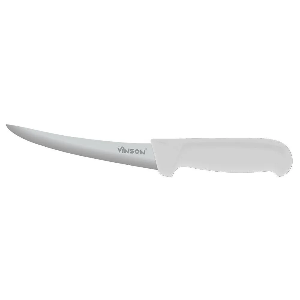 Cuchillo Deshuesador Curvo 6" Blanco Vinson CUDEC-6