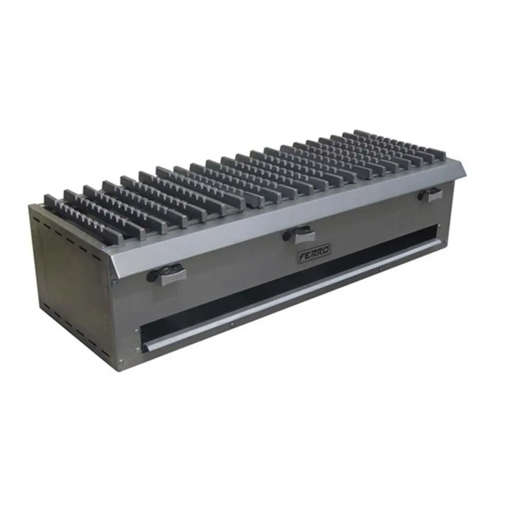 Parrilla 3 Quemadores Acero inoxidable LP Baja Presion Ferro 16541005