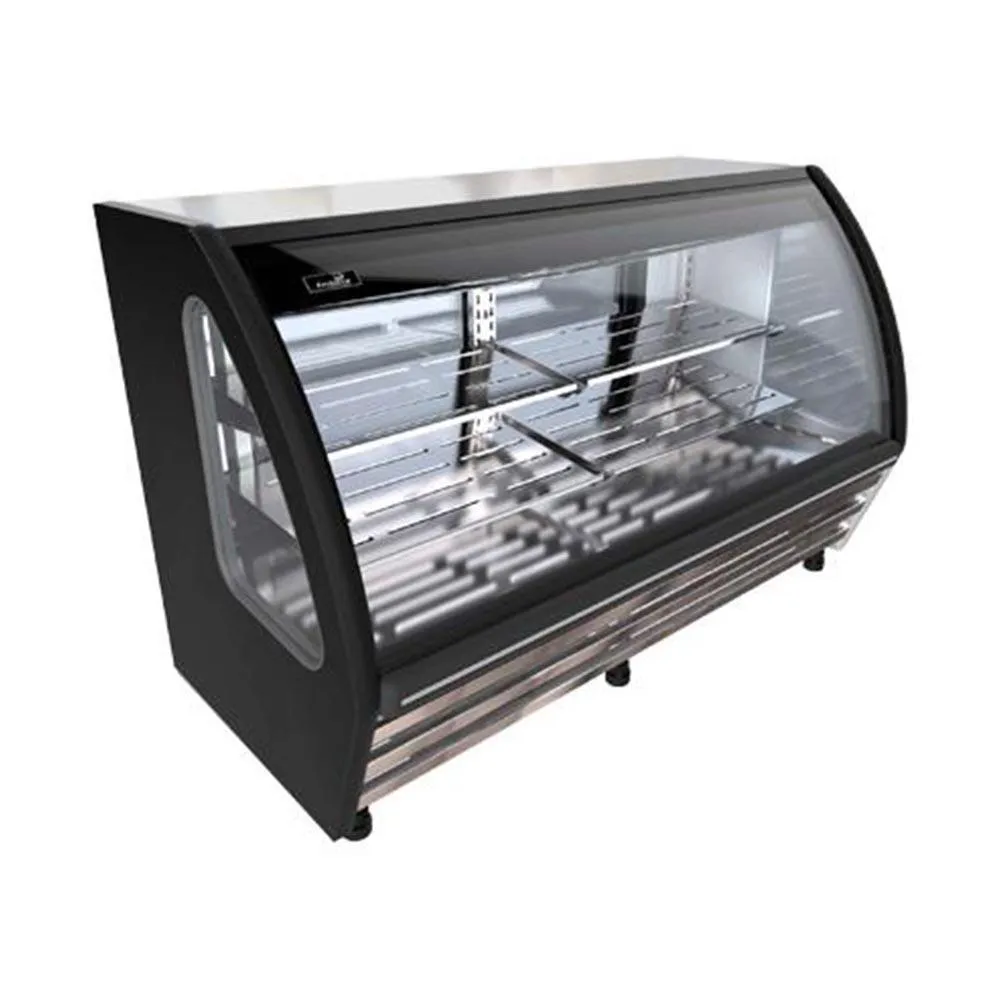 Vitrina Carnicera Negra Luz Led 18 Pies (1020088) Imbera BHS200C-N F2