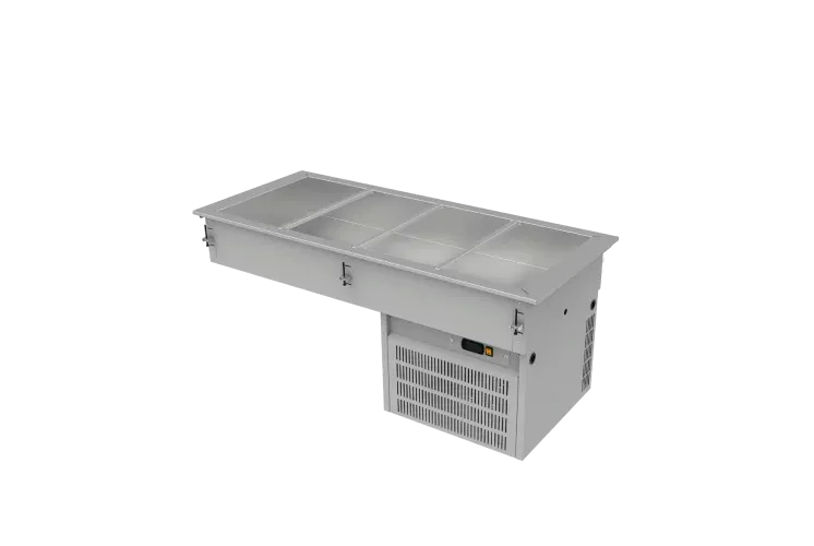 Cuba Refrigerada 4 Insertos GN-1/1 115 V Asber DRFB-411-CU HC