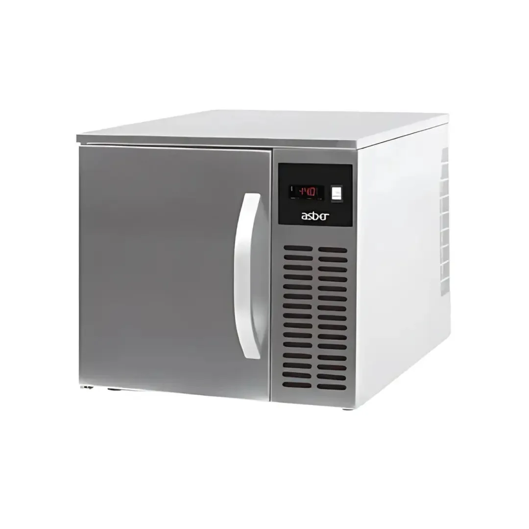 Abatidor Temperatura 3 Guías Refrigeración 15 kg/ciclo Congelación 6 Kg/ciclo Asber BBC-03