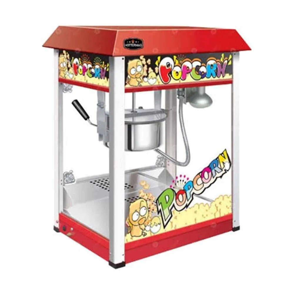 Fabricadora De Palomitas Eléctrica 56 X 42 X 76 Cm De 8 Onzas (250 G) 1,500W 120V Migsa HP-BCA-01