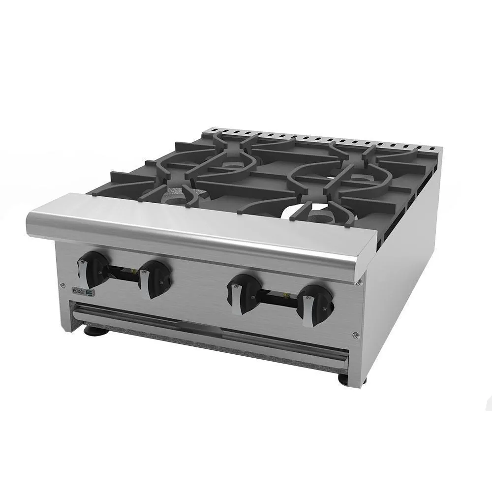 Parrilla Gas Quemadores Asber AEHP-4-24
