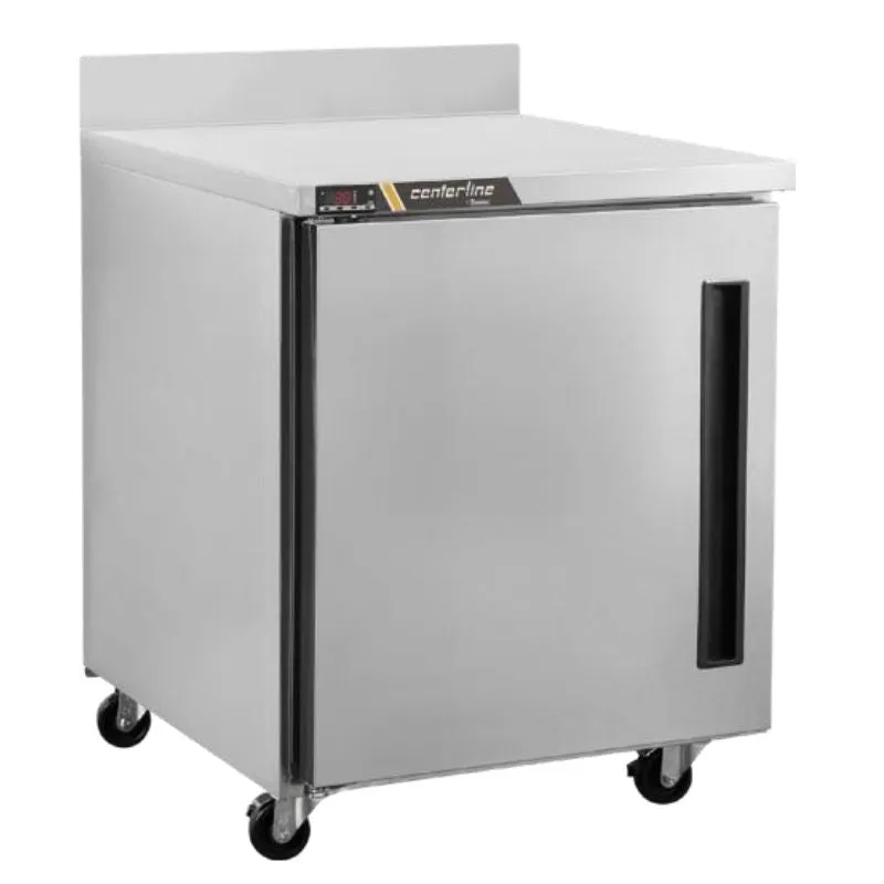 Refrigerador Bajo Barra 1 Puerta Sólida, Mesa De Trabajo Centerline CLUC-27R-SD