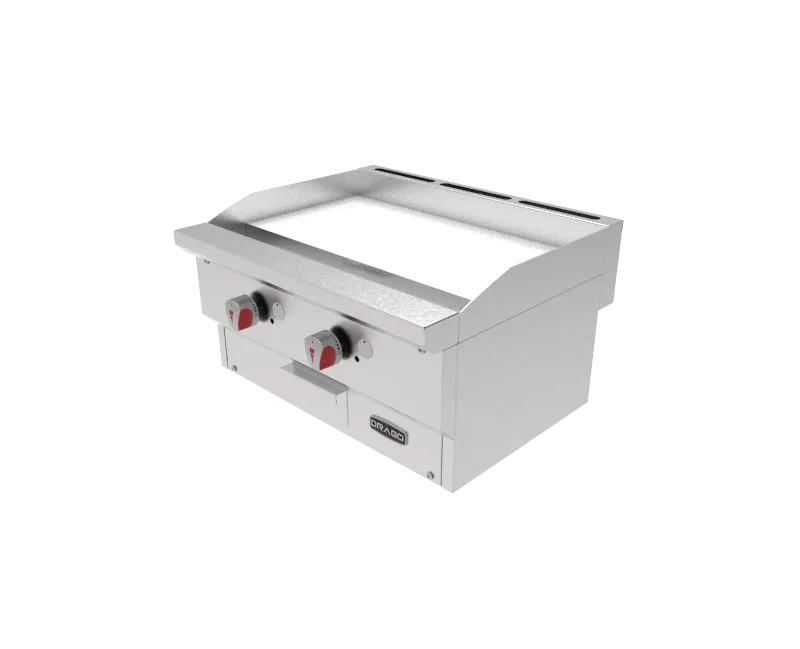 Plancha Slim 2 Quemadores Drago PG-2 SLIM