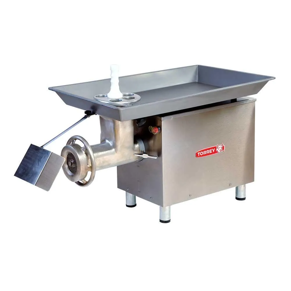 Molino Carne Para Mesa Acero 3HP Monofasico Torrey M32