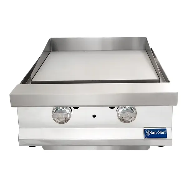 Plancha Profesional a Gas 2 Quemadores San-Son SSPS24