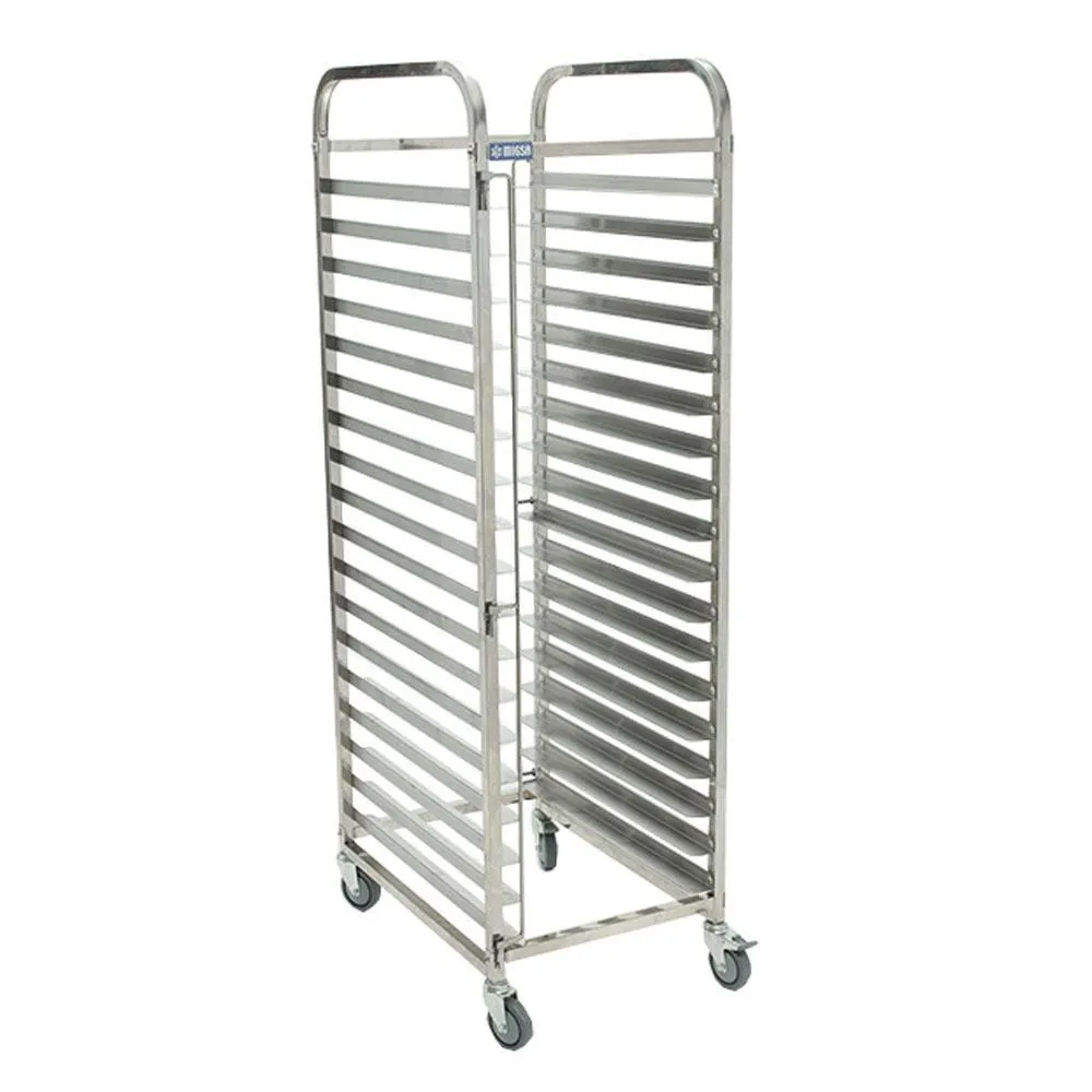 Carro Tipo Espiguero Sencillo Para 18 Charolas Migsa BN-T01