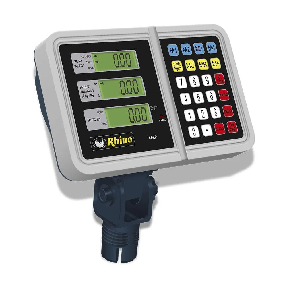 Indicadores Para Plataforma Báscula Electrónica Rhino I-PEP