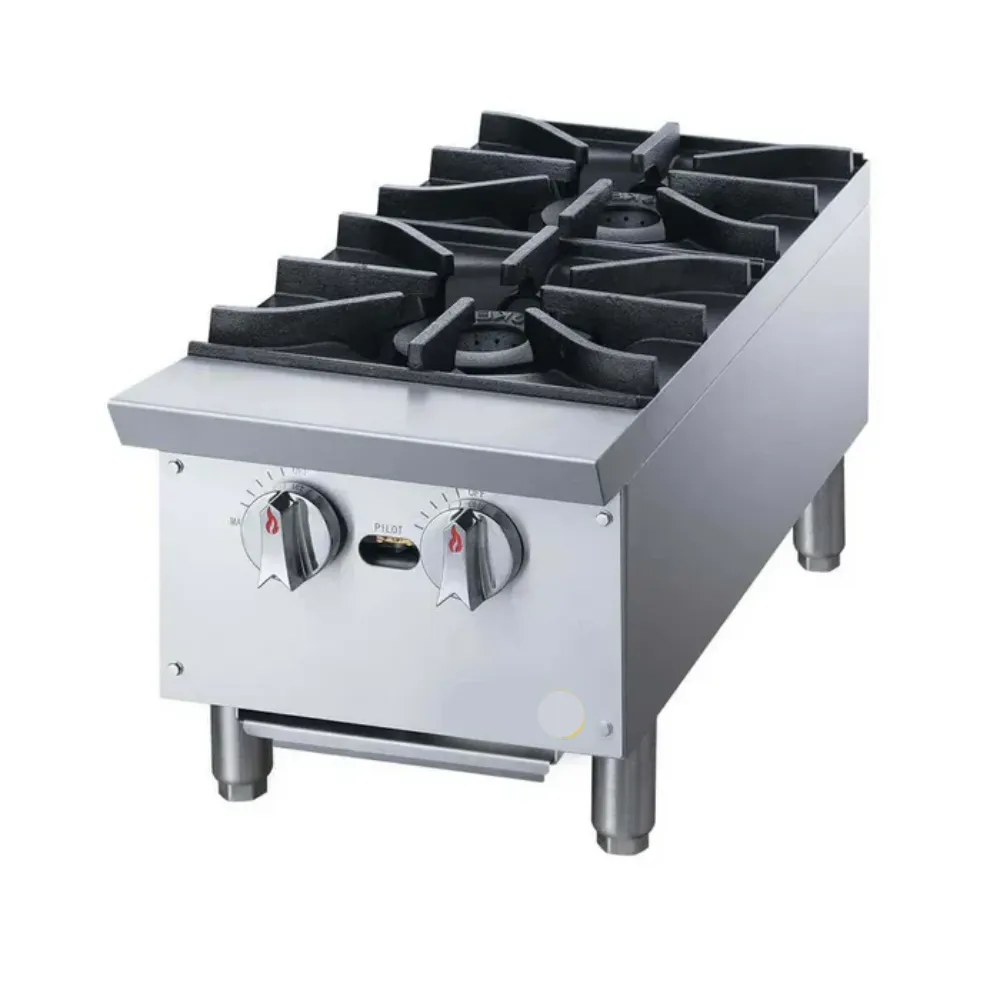 Parrilla Comercial a Gas 2 Quemadores Migsa XRB-2-MG