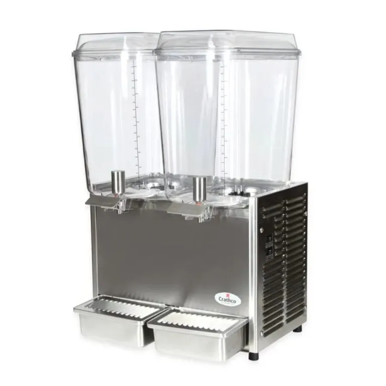 Dispensador De Bebidas 2 Tazones Acero Inox 18.9Lt C/U 660W 115V Crathco D25-3