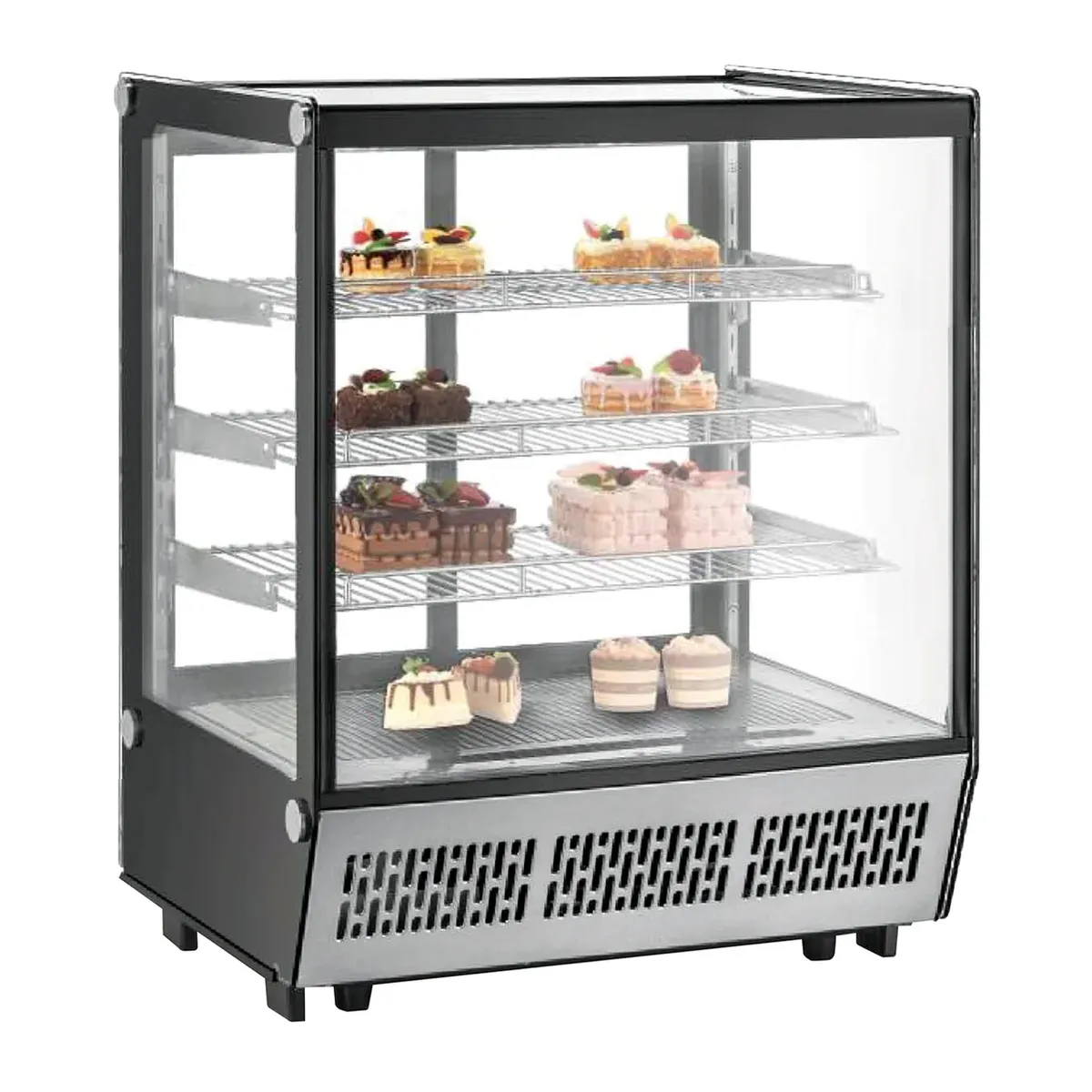 Vitrina Refrigerada Cristal Recto 363 L 430W 110V Migsa CW-295
