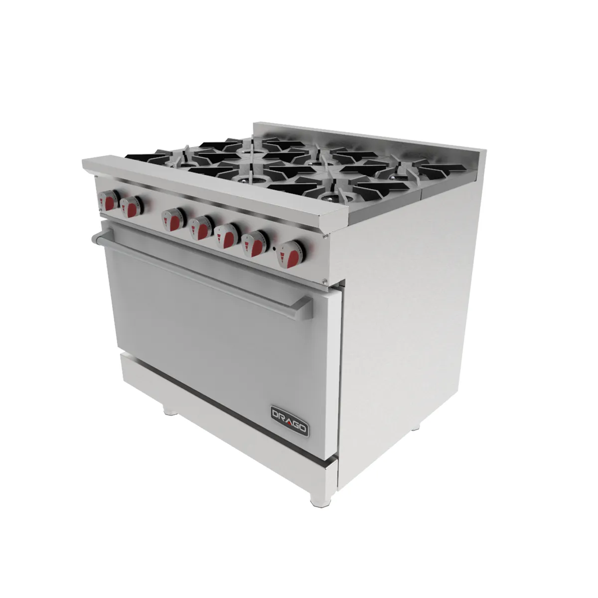 Estufa 6 Quemadores y Horno Drago CG-61