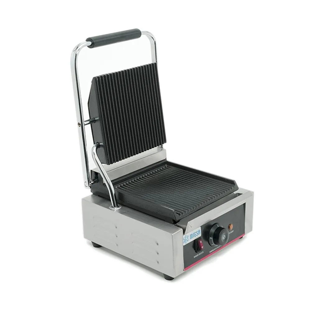 Plancha Panini Sencilla 1.8 Kw 120V Migsa BN-811