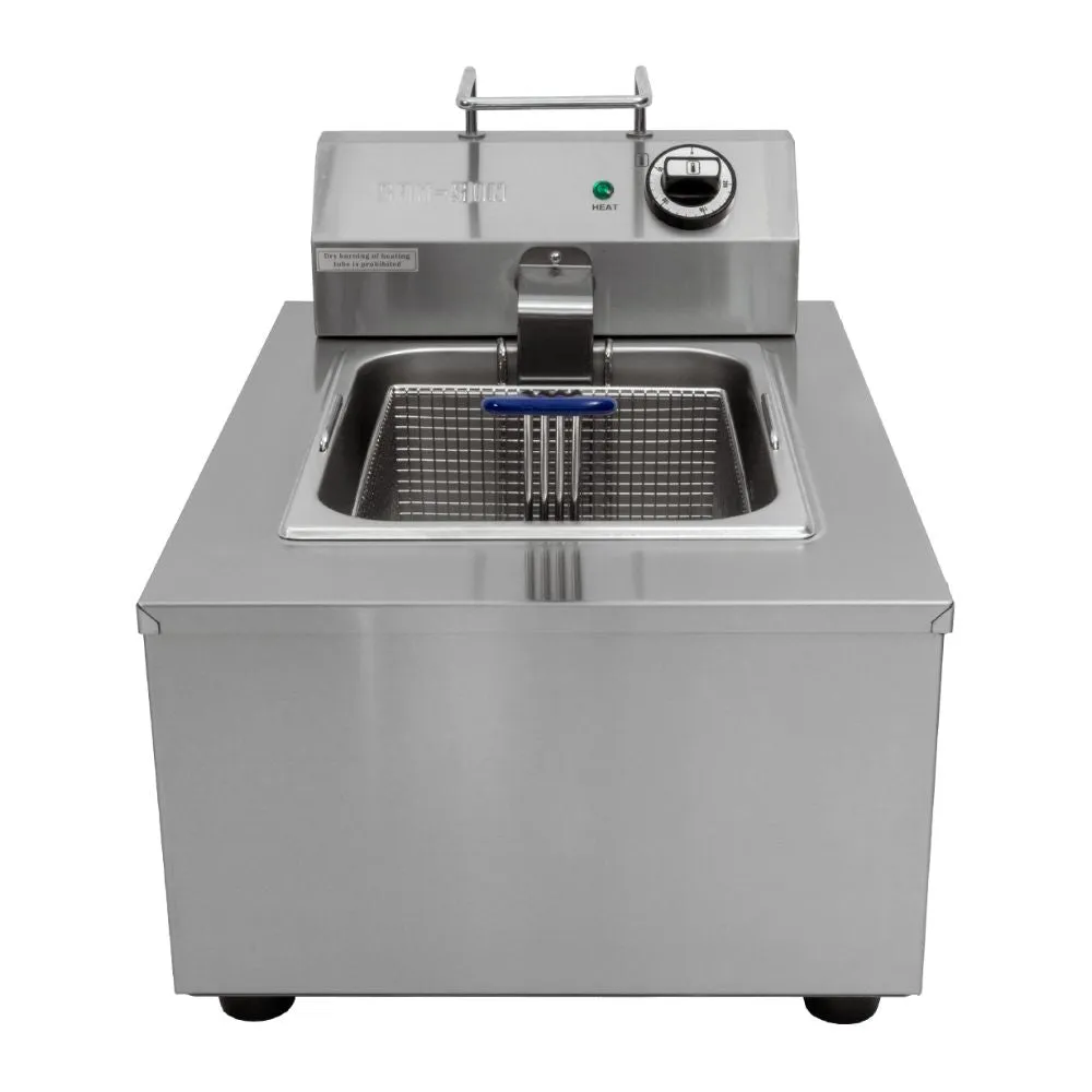 Freidora de Mesa Eléctrica 4 L, 1 Canastilla 120V San-Son MINIFRYX