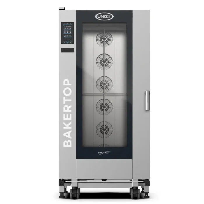 Horno Mixto a Gas de Carro UNOX BAKERTOP MIND.Maps XABL-16FS-GPRS-AL