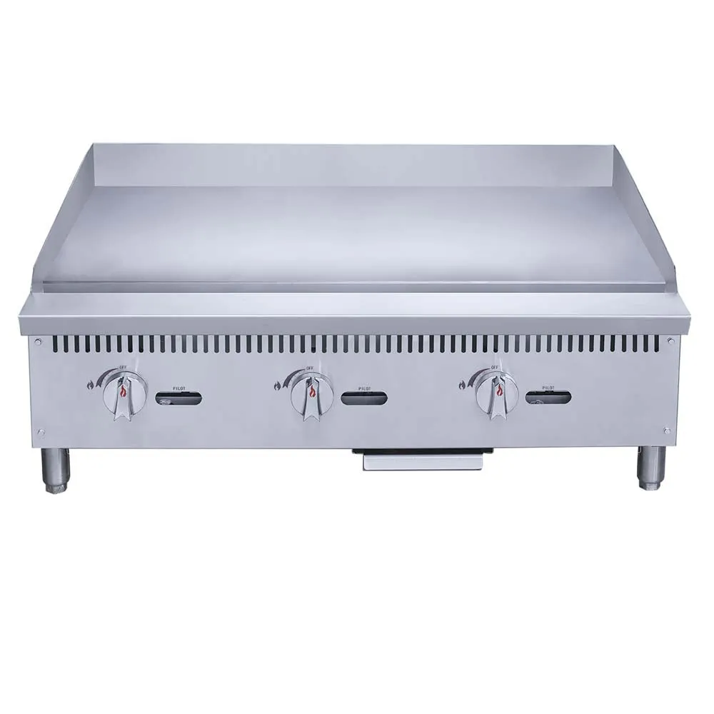 Plancha Comercial a Gas 3 Quemadores Migsa MGRG-36-MG