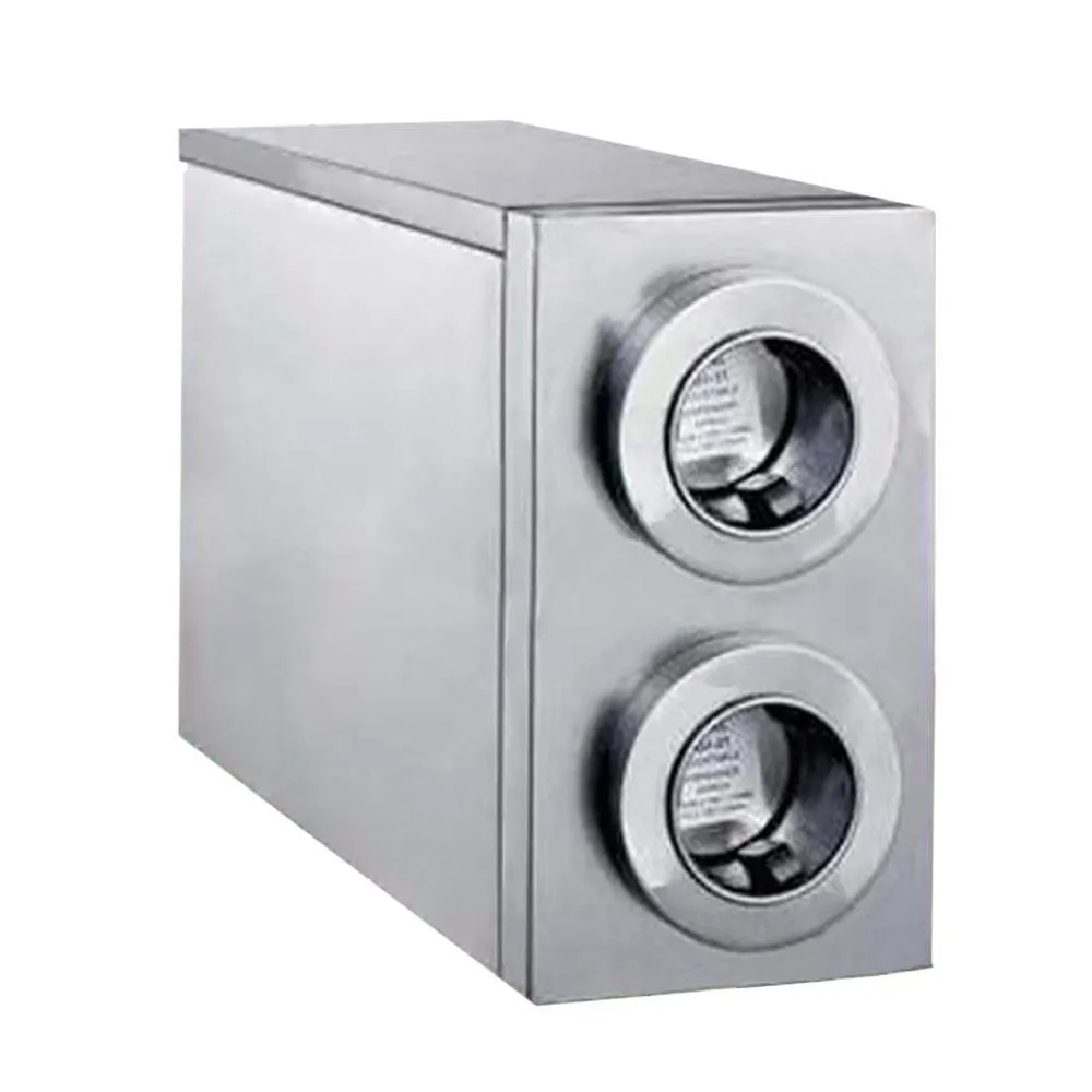 Despachador De Vasos Dos Secciones Con Gabinete Migsa HCW-2