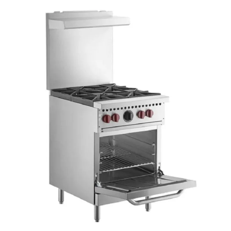Estufa 4 Quemadores Con Horno Estandar Vulcan SX24-4BP