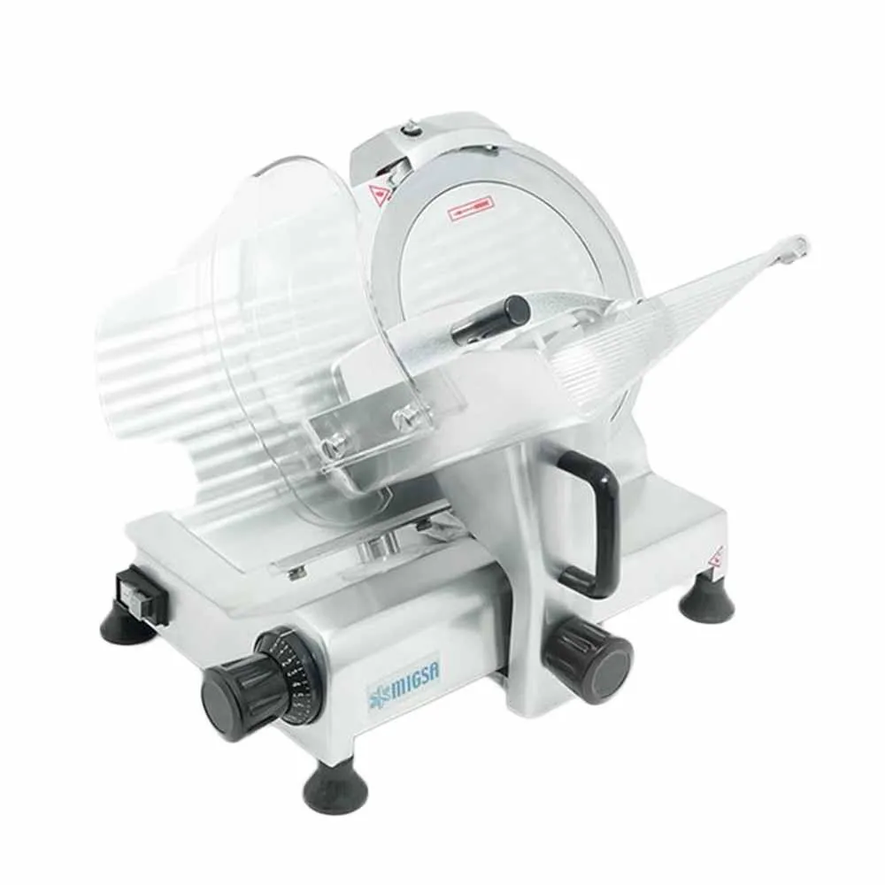 Rebanadora De Carnes Frías (Fiambres) 27.5 Cm 250W 120V Migsa HBS-275A