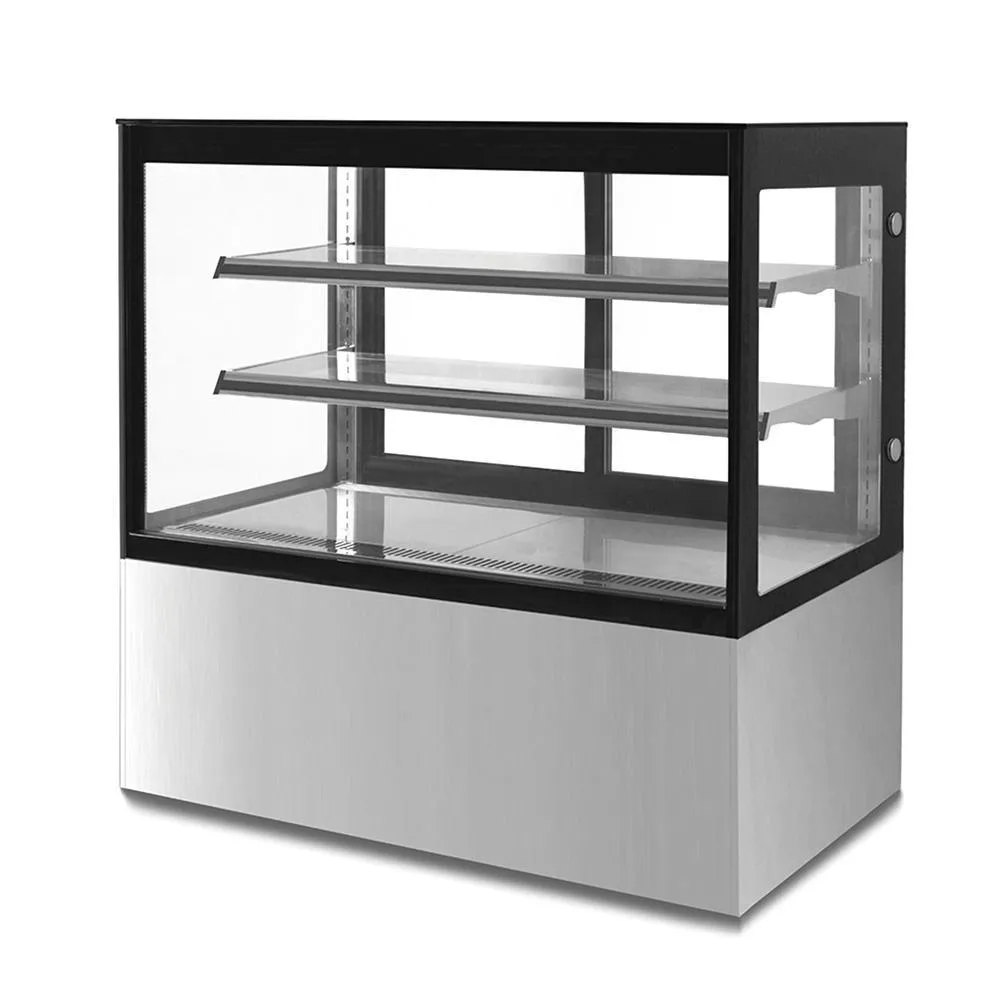 Vitrina Exhibidora De Cristal Recto 530 L 450W 110V Migsa GN-1200R2