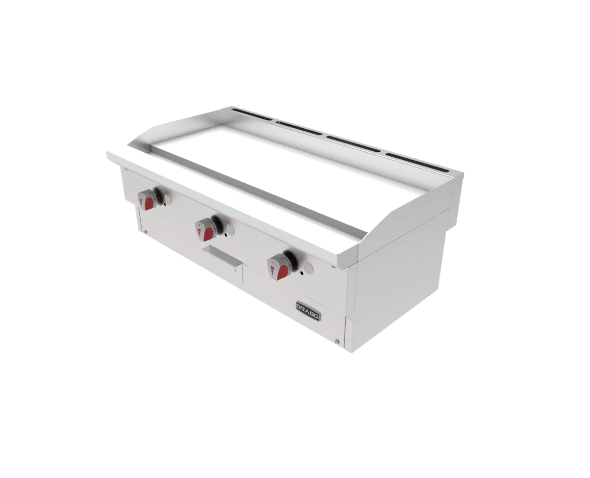 Plancha Slim 3 Quemadores Drago PG-3 SLIM