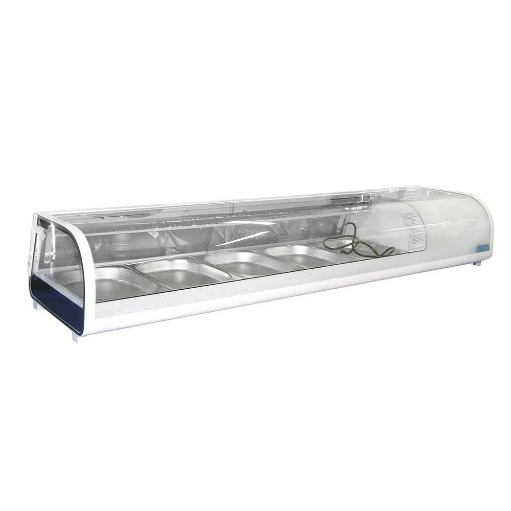 Vitrina Refrigerada Para Sushi 132 L 180W 120V Migsa RTS-132L