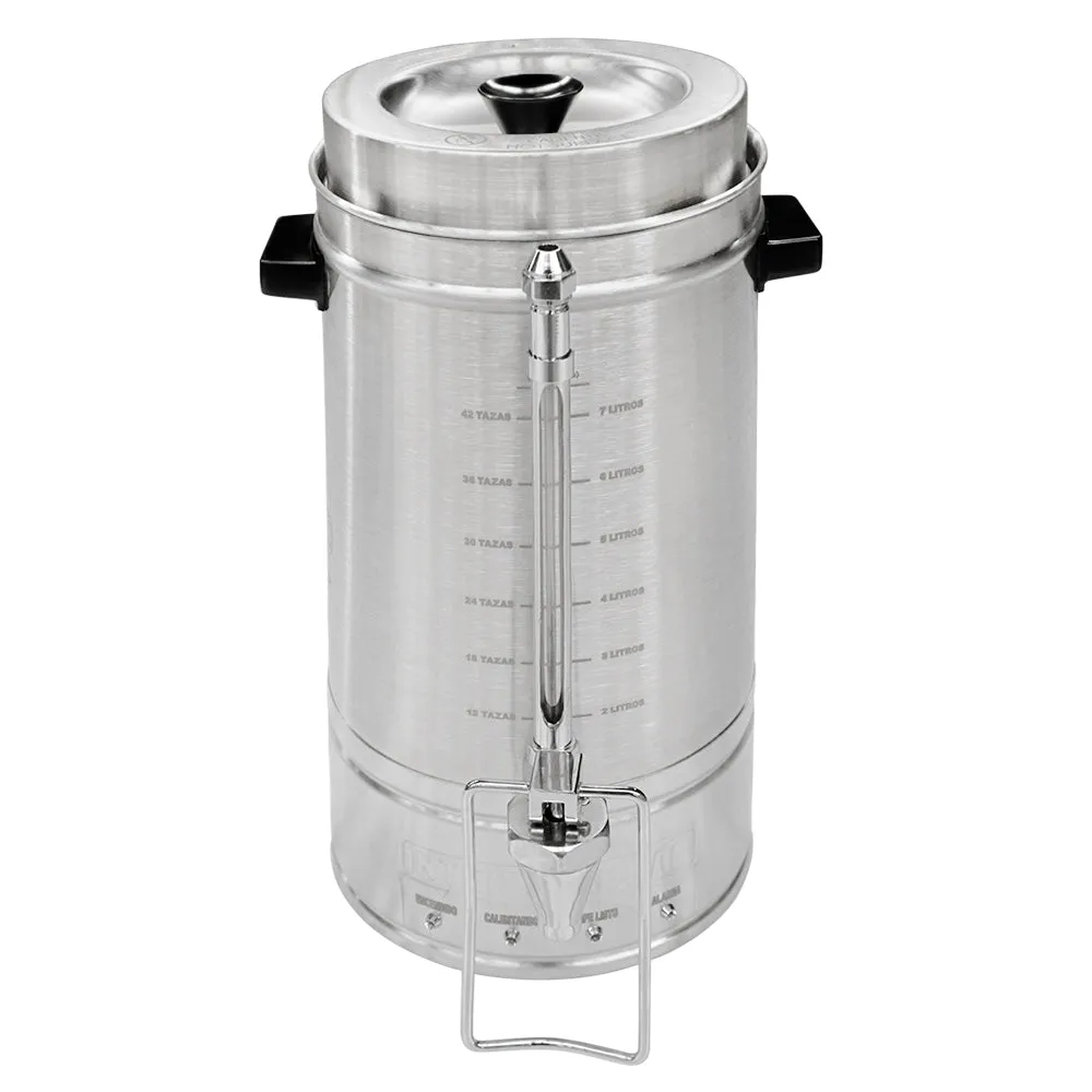 Cafetera Secretarial Acero Inoxidable 7 L INTERNATIONAL SE-42