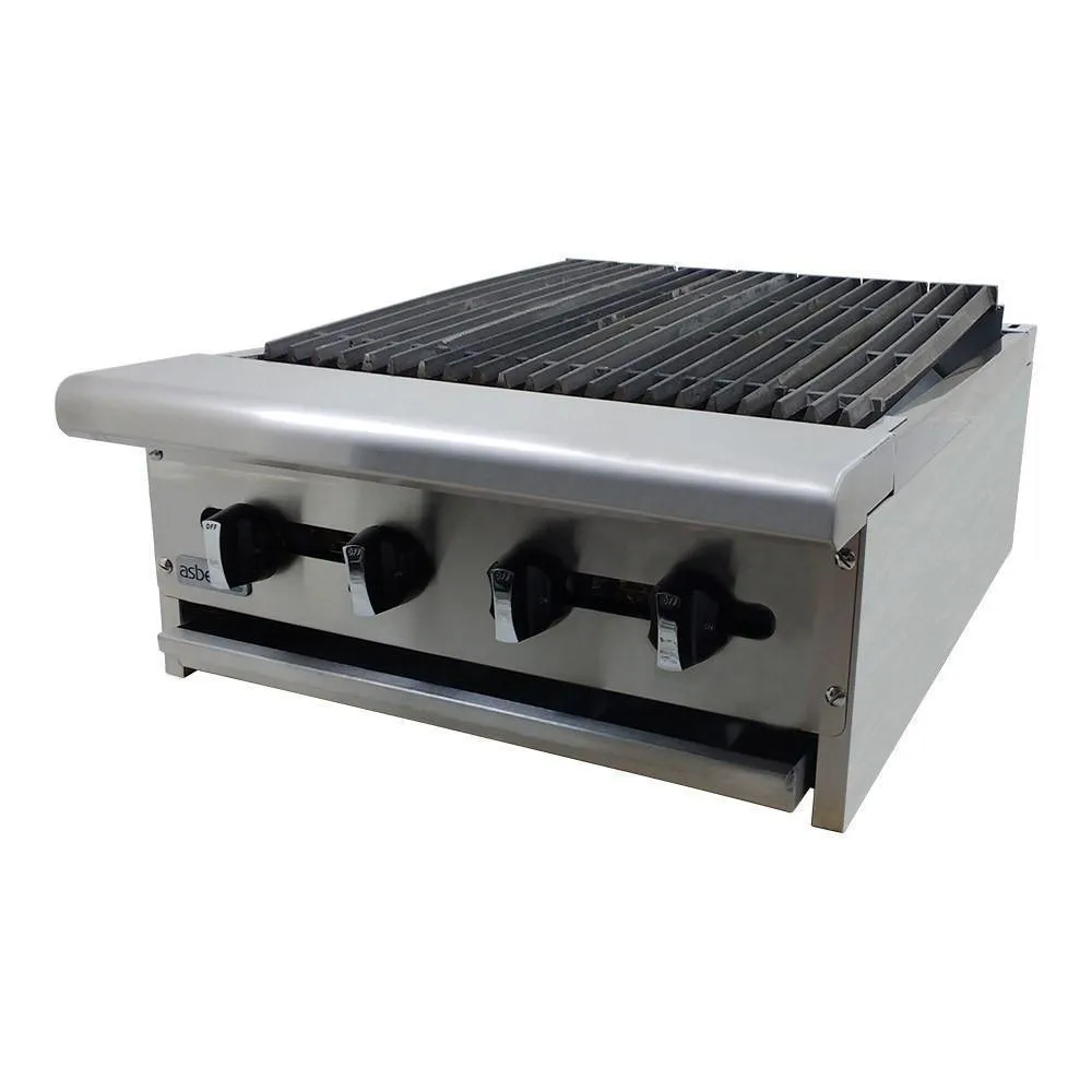 Asador Radiante Gas 4 Quemadores Asber AERB-24
