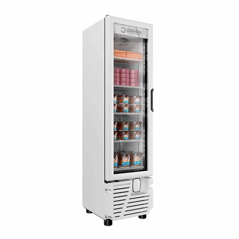 Congelador Vertical 1 Puerta Cristal Luz Led 8 Pies (1013601) Imbera VFS08 C