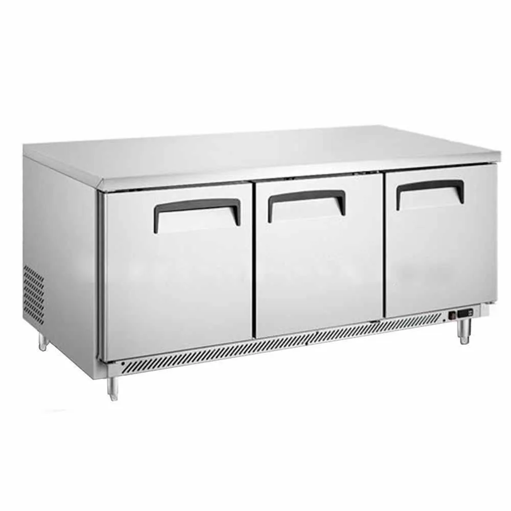 Mesa Fria Refrigerada 3 Puertas 530 L 110V Migsa UC-72C-3