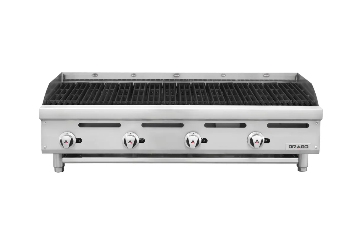DRAGO AG-4R Asador Radiante Acero Inoxidable