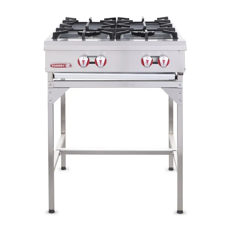 Parrilla a Gas 4 Quemadores Torrey PAJ-4QG