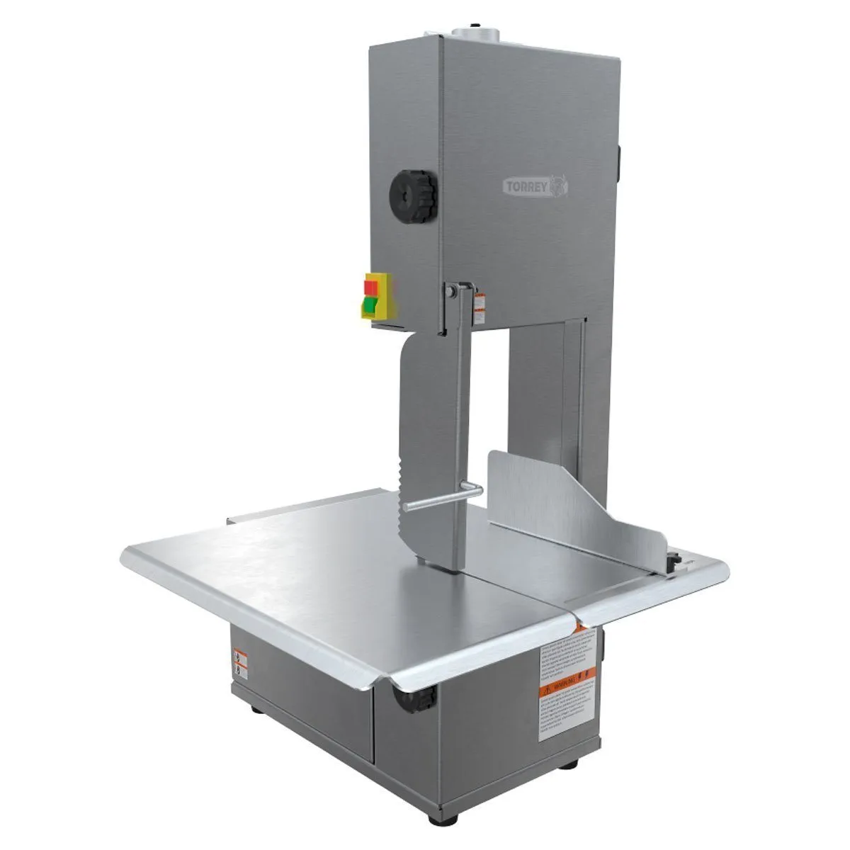 Sierra de Mesa para Carne Congelada Acero Inox 2HP 110V Torrey ST-180-AI