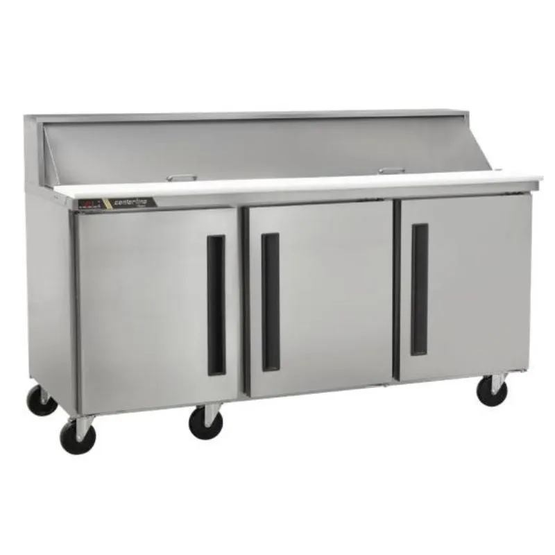 Mesa De Preparación, 20 Insertos, Puertas Sólidas Centerline CLPT-7220-SD