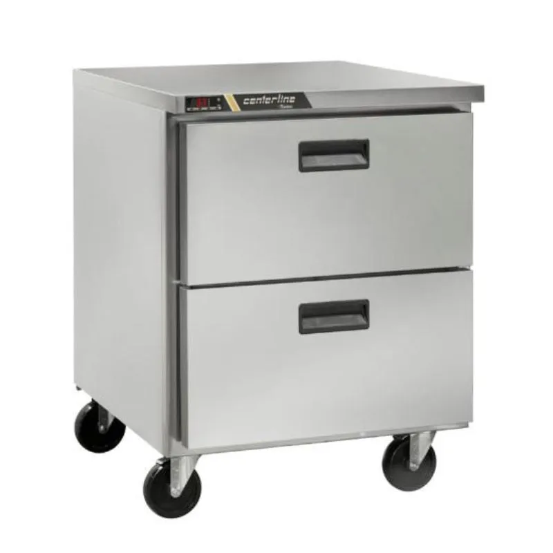 Refrigerador Bajo Barra 2 Cajones Centerline CLUC-27R-DW