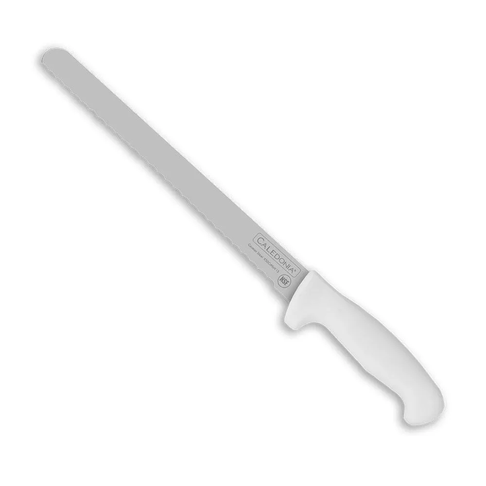 Cuchillo Pan 10" Blanco Caledonia CAPA-10B
