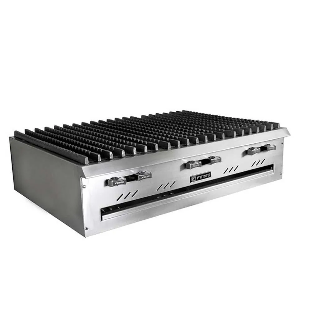 Parrilla 6 Quemadores Acero Inoxidable LP Baja Presion Ferro 16541009