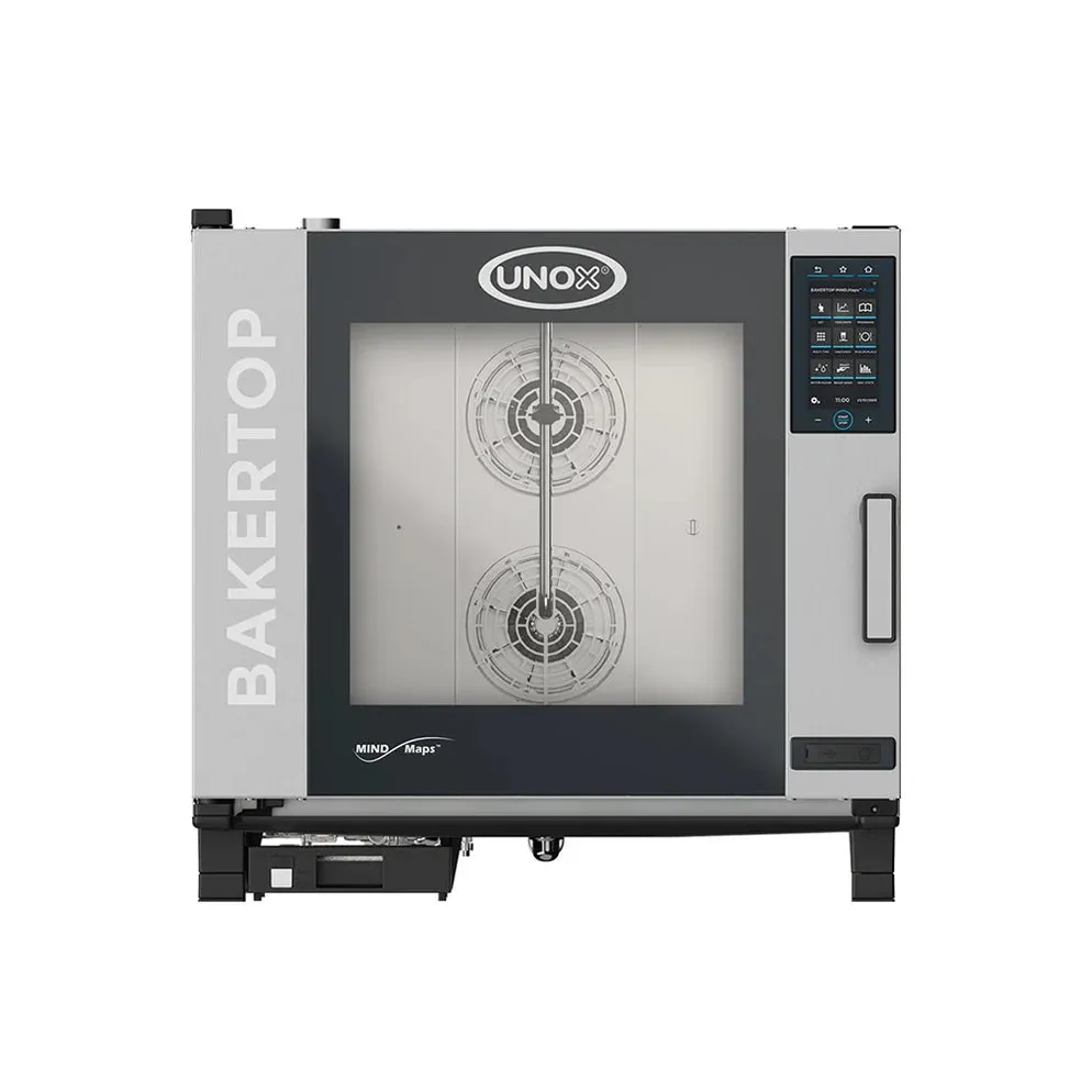 Horno Mixto a Gas UNOX BAKERTOP MIND.Maps XAVC-06FS-GPRM-AL