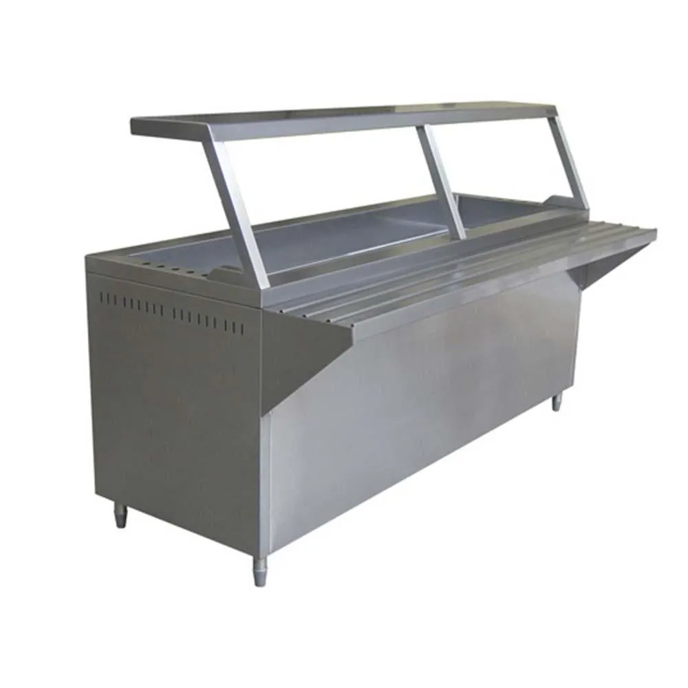 Mesa Fría Tipo Gabinete Repisa Acero Inoxidable 210 Cm Ferro 15426102